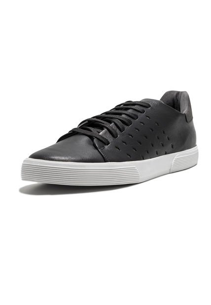 Tenis Para Hombre Sintético Negro Viola Gary