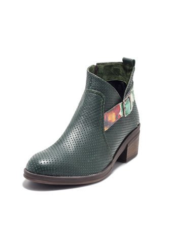 Botin Mujer Verde Viola Gipsy Viola