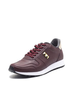Tenis Para Mujer Sintético Vinotinto Viola Marena