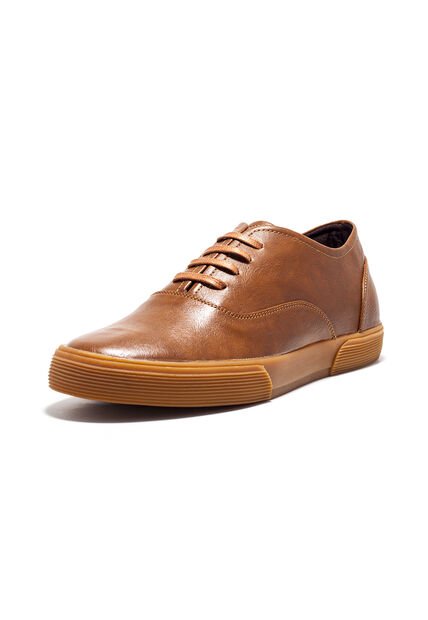 Tenis Para Hombre Sintético Miel Viola Zigor