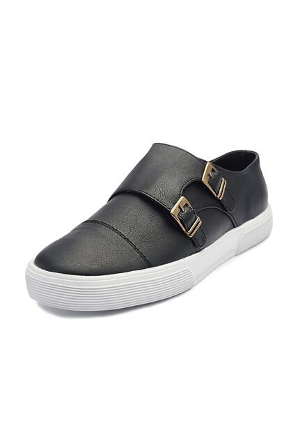 Tenis Para Hombre Sintético Negro Viola Will