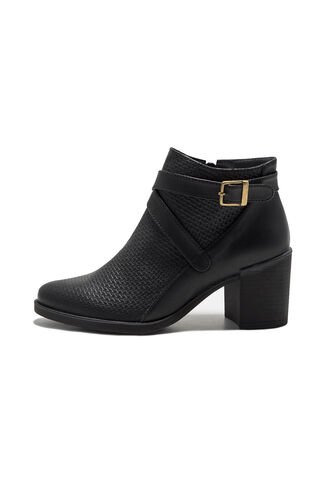 Botin Mujer Negro Viola Edina Viola