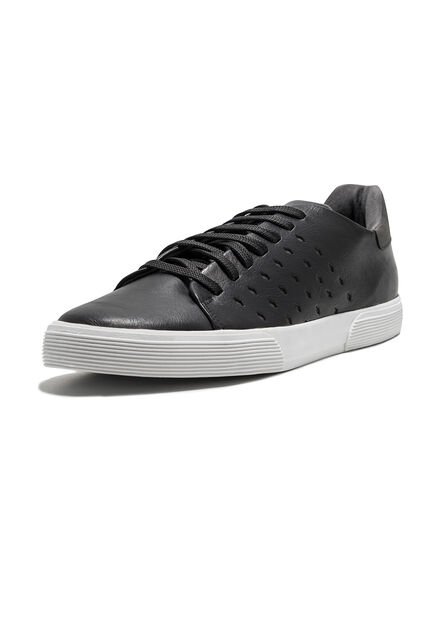 Tenis Para Hombre Sintético Negro Viola Gary