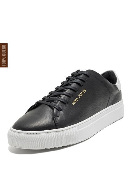 Tenis Negro X Blanco Grabado Viola Lourdes