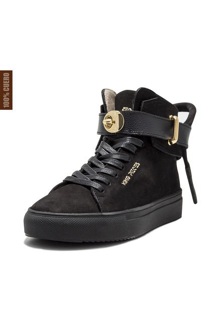 Tenis Negro Viola Argento