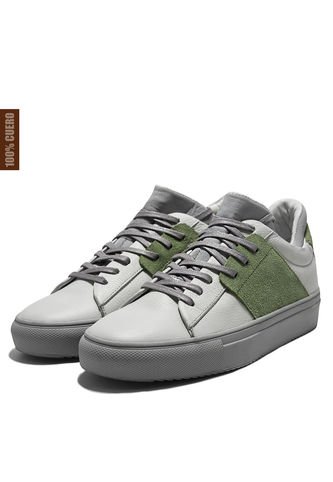 Tenis Gris X Verde Viola Filly Viola