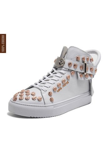 Tenis Blanco Viola Skull Viola