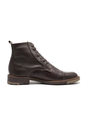 Bota Para Hombre Cuero Café Viola 401