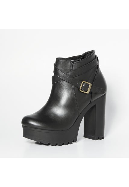 Botin Para Mujer Negro Viola Grace
