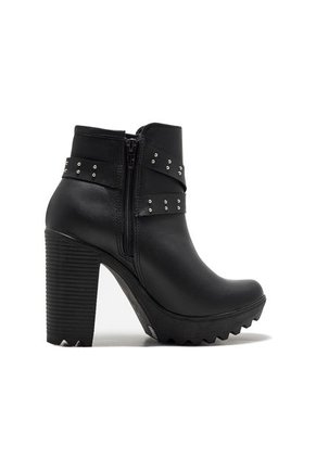 Botin Para Mujer Negro Viola Cadry