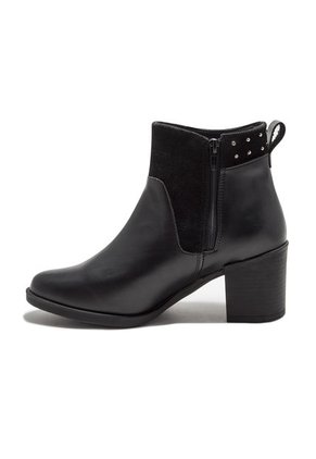 Botin Mujer Negro Viola Cherry