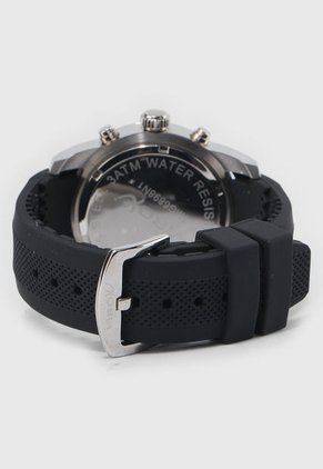 Reloj Plateado-Negro-Naranja Virox