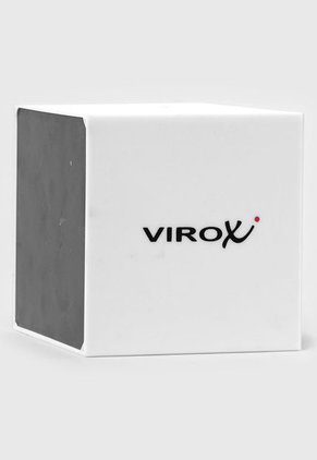 Reloj Plateado-Negro-Naranja Virox