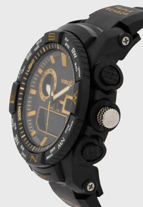 Reloj Negro-Amarillo Virox