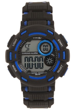 Reloj Negro-Azul Virox
