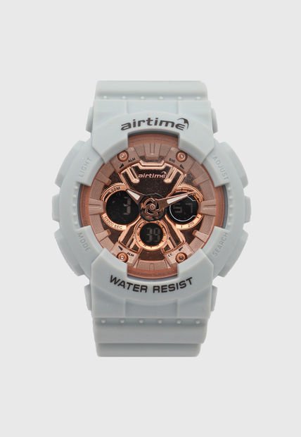 Reloj Gris-Oro Rosa Virox