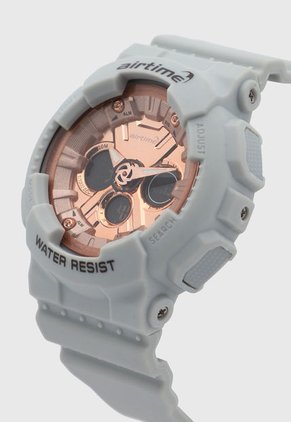 Reloj Gris-Oro Rosa Virox