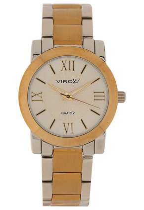 Reloj Plateado-Dorado Virox