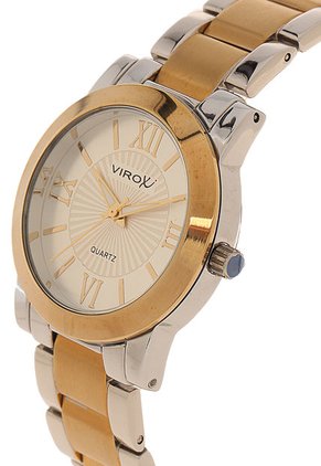 Reloj Plateado-Dorado Virox
