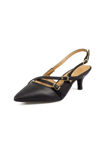 TACON BAJO MULE NEGRO DORADO VIZZANO Vizzano