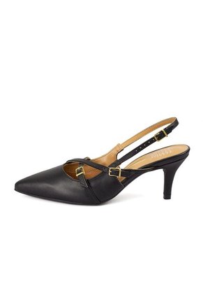 TACON MEDIO NEGRO DORADO CRUZ VIZZANO