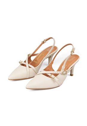 TACON MEDIO MARFIL DORADO CRUZ VIZZANO