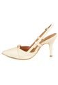 Tacon Alto Crema Slingback Vizzano de Vizzano