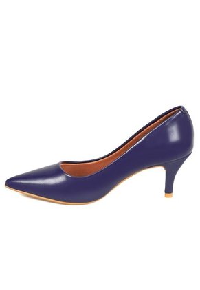Tacon Medio Stiletto Azul Vizzano