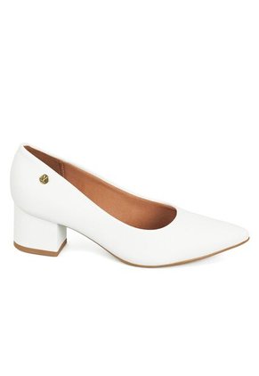 Tacon Medio Cuadrado Blanco Vizzano