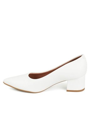 Tacon Medio Cuadrado Blanco Vizzano