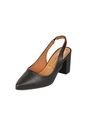 Tacon Medio Cuadrado Slingback Negro Vizzano de Vizzano