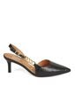 Tacon Medio Slingback Negro Croco Vizzano de Vizzano