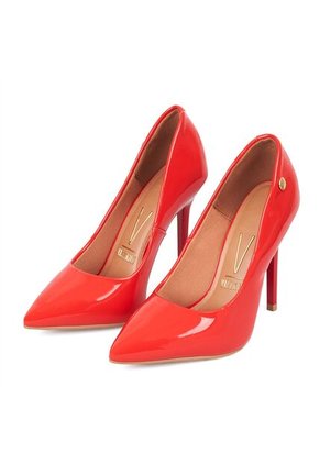 Tacon Alto Stiletto Rojo-Rubi Vizzano