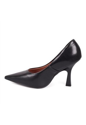 Tacon Medio Stiletto Pump Negro Vizzano