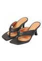 Sandalia Tacon Medio Flip Flop Negro Vizzano de Vizzano