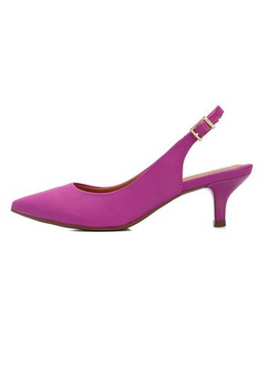 Tacón Medio Violeta Vizzano