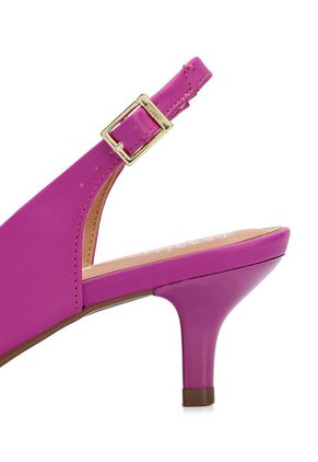 Tacón Medio Violeta Vizzano