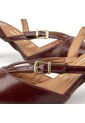 Tacon Medio Slingback Rojo-Carmin Oscuro Vizzano de Vizzano