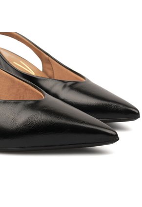 Tacon Bajo Slingback Napa Imperiale Negro Vizzano