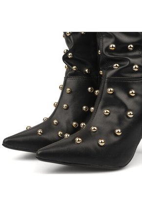 Bota Tacon Alto Napa Genebra Negro Vizzano