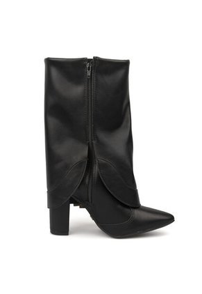 Bota Tacon Alto Napa Genebra Negro Vizzano