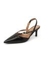 Tacon Medio Slingback Napa Imperiale Negro Vizzano de Vizzano