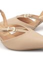 Tacon Medio Slingback Pelica Beige Vizzano de Vizzano