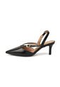 Tacon Medio Slingback Napa Imperiale Negro Vizzano de Vizzano