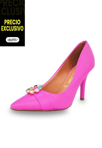 Tacón Alto Fucsia Vizzano