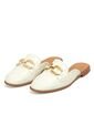 Slipper Baleta Zueco Blanco-Marfil Vizzano de Vizzano