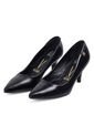 Tacon Medio Negro-Negro Stiletto Vizzano de Vizzano