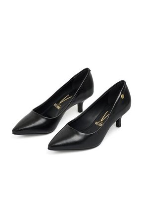 Tacon Bajo Negro-Negro Stiletto Garda Vizzano