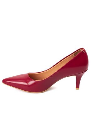 Tacon Medio Rojo-Cereza Stiletto Vizzano