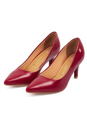 Tacon Medio Rojo-Cereza Stiletto Vizzano